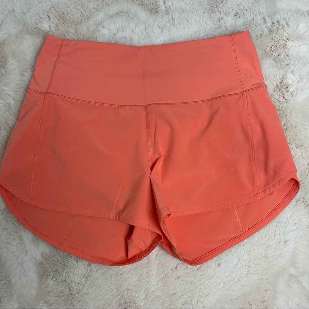 lululemon athletica Coral Athletic Shorts